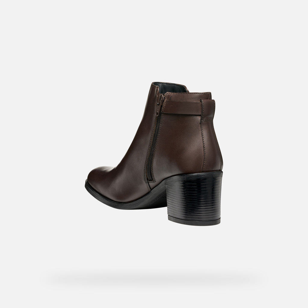 Geox Stivaletti Donna - Dk Brown