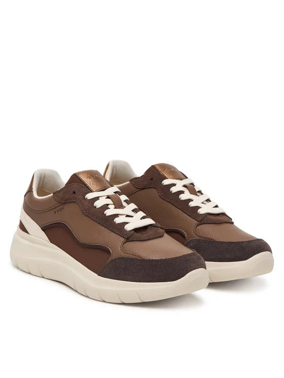 Geox Sneakers Donna - Taupe/Lt Sand