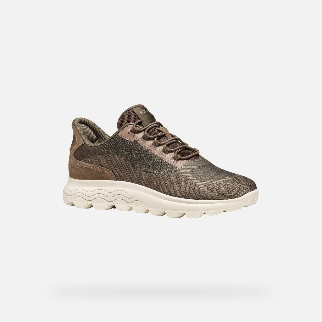 Geox Sneakers Donna - Taupe/Dk Brown