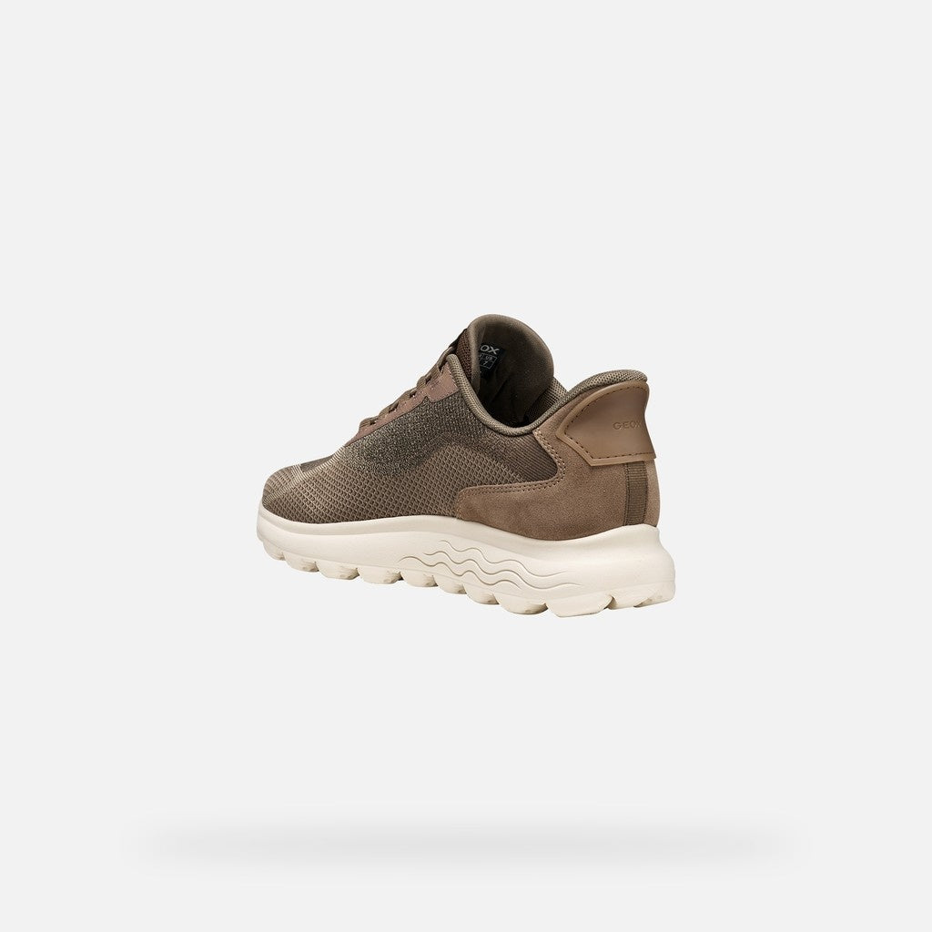 Geox Sneakers Donna - Taupe/Dk Brown