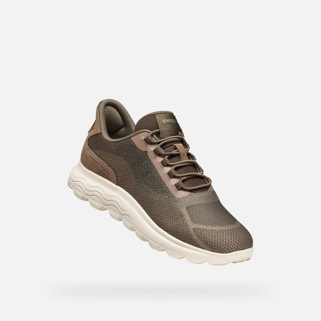 Geox Sneakers Donna - Taupe/Dk Brown