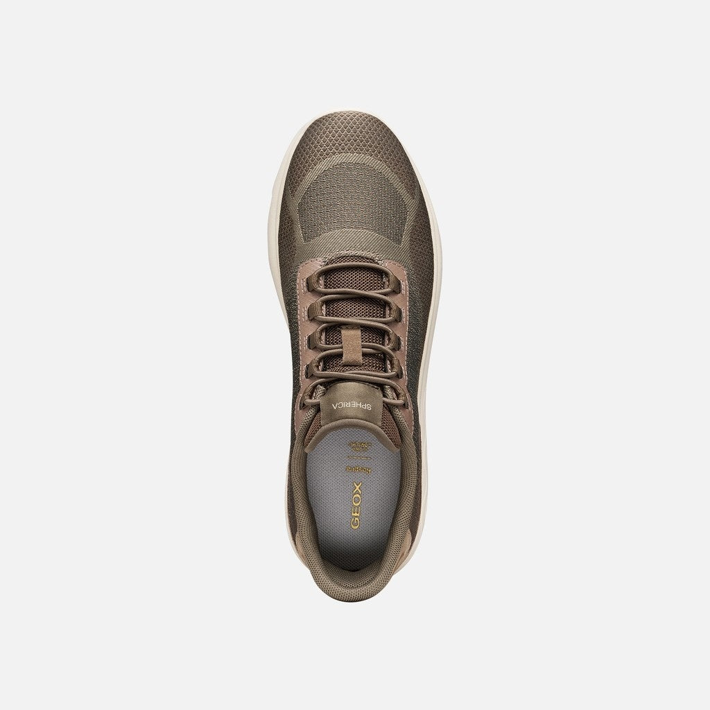 Geox Sneakers Donna - Taupe/Dk Brown