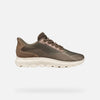 geox sneakers donna taupe dk brown 9946071