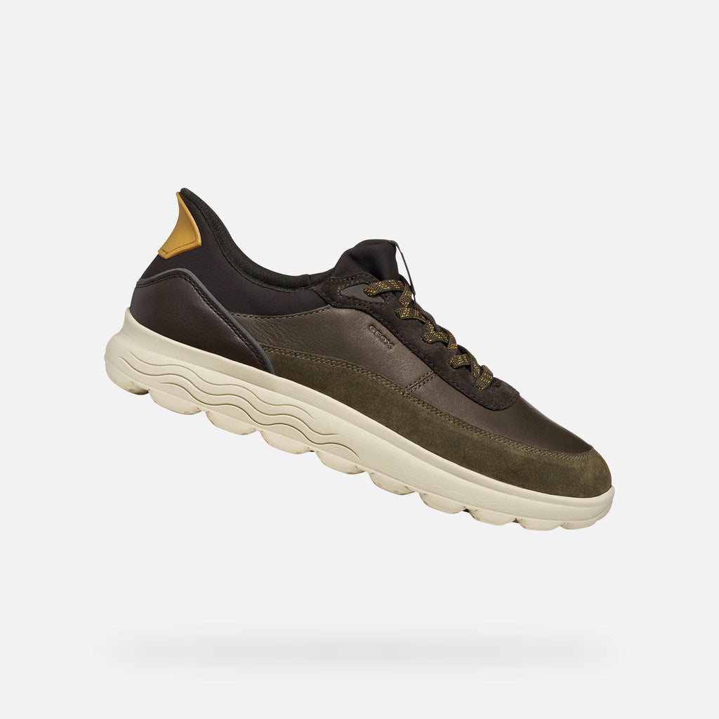 Geox Sneskers Uomo - Military/Coffee