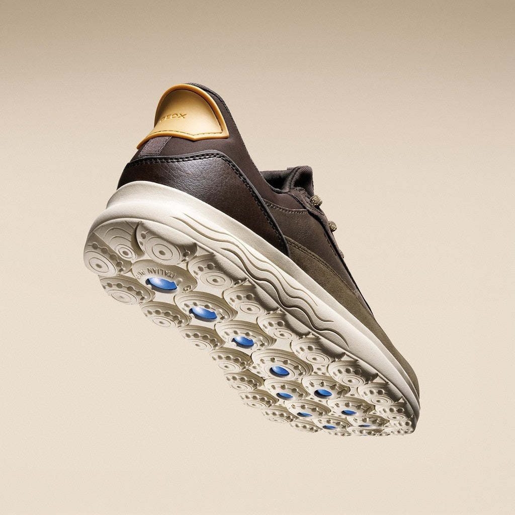 Geox Sneskers Uomo - Military/Coffee