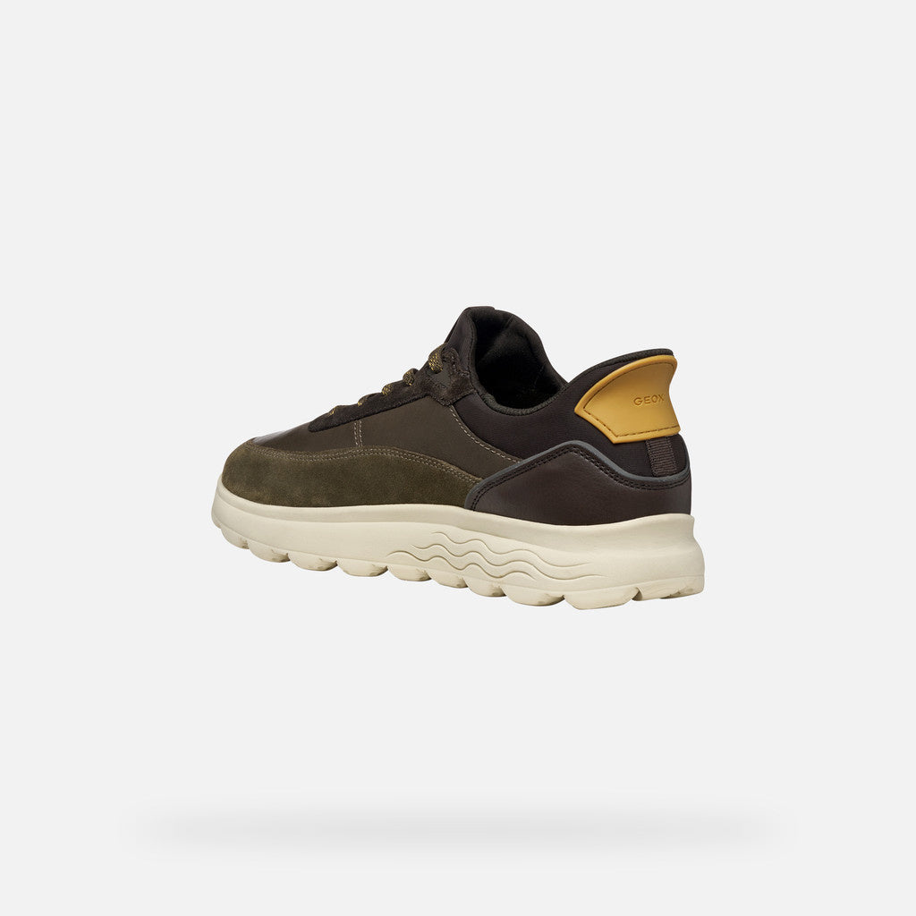 Geox Sneskers Uomo - Military/Coffee