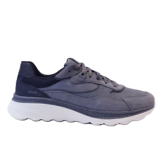 Geox Sneakers Uomo - Dk Stone/Black