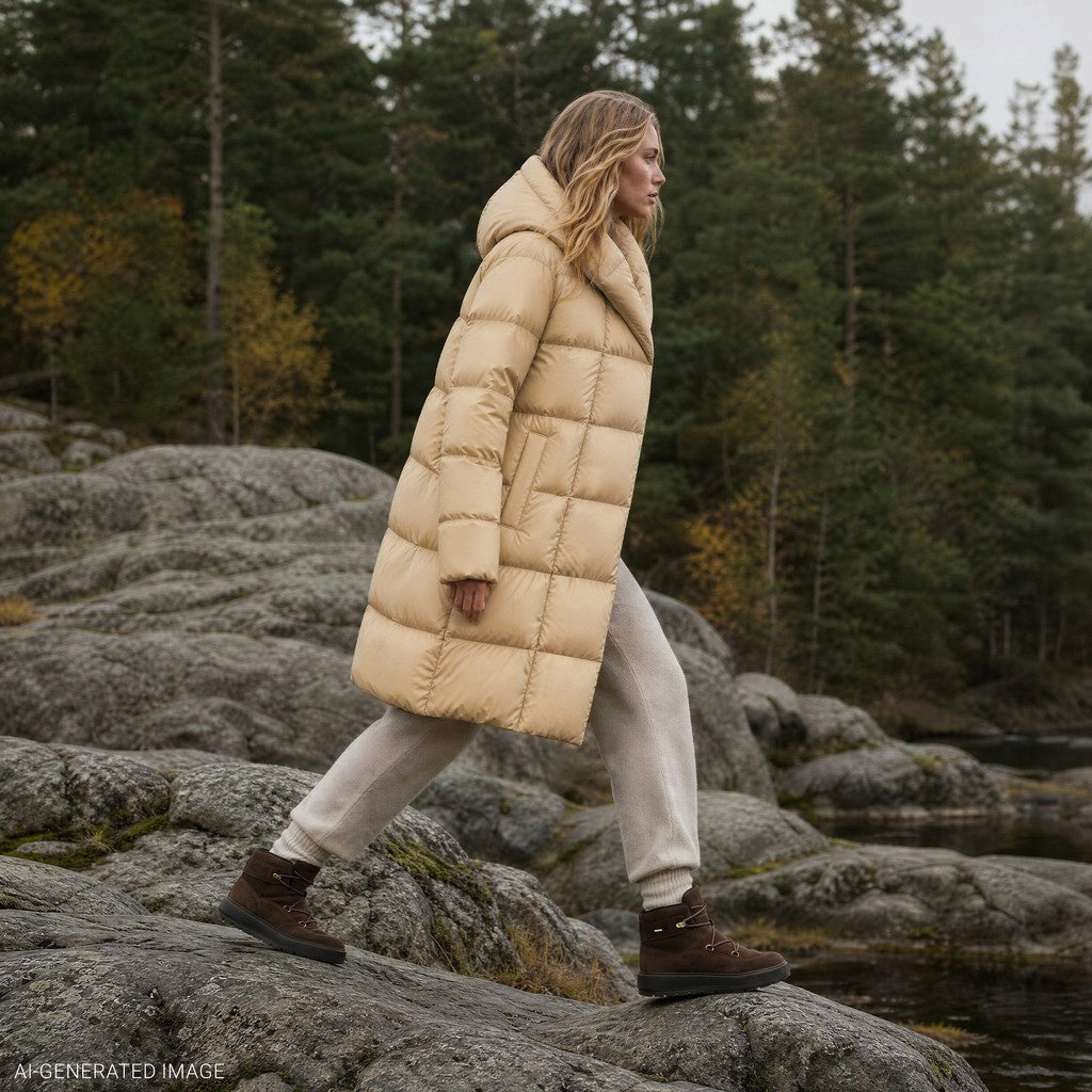 Geox Parka Donna - Beige
