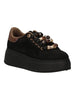 gold gold sneakers donna black 3409609