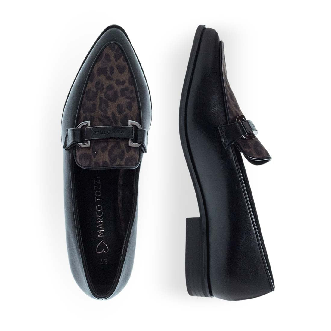 Marco Tozzi Mocassini Donna - Black/Maculato